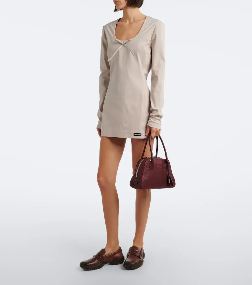 Miu Miu Vivant leather bowling bag | Thumbnail 5 Miu Miu Vivant leather bowling bag | Thumbnail 5