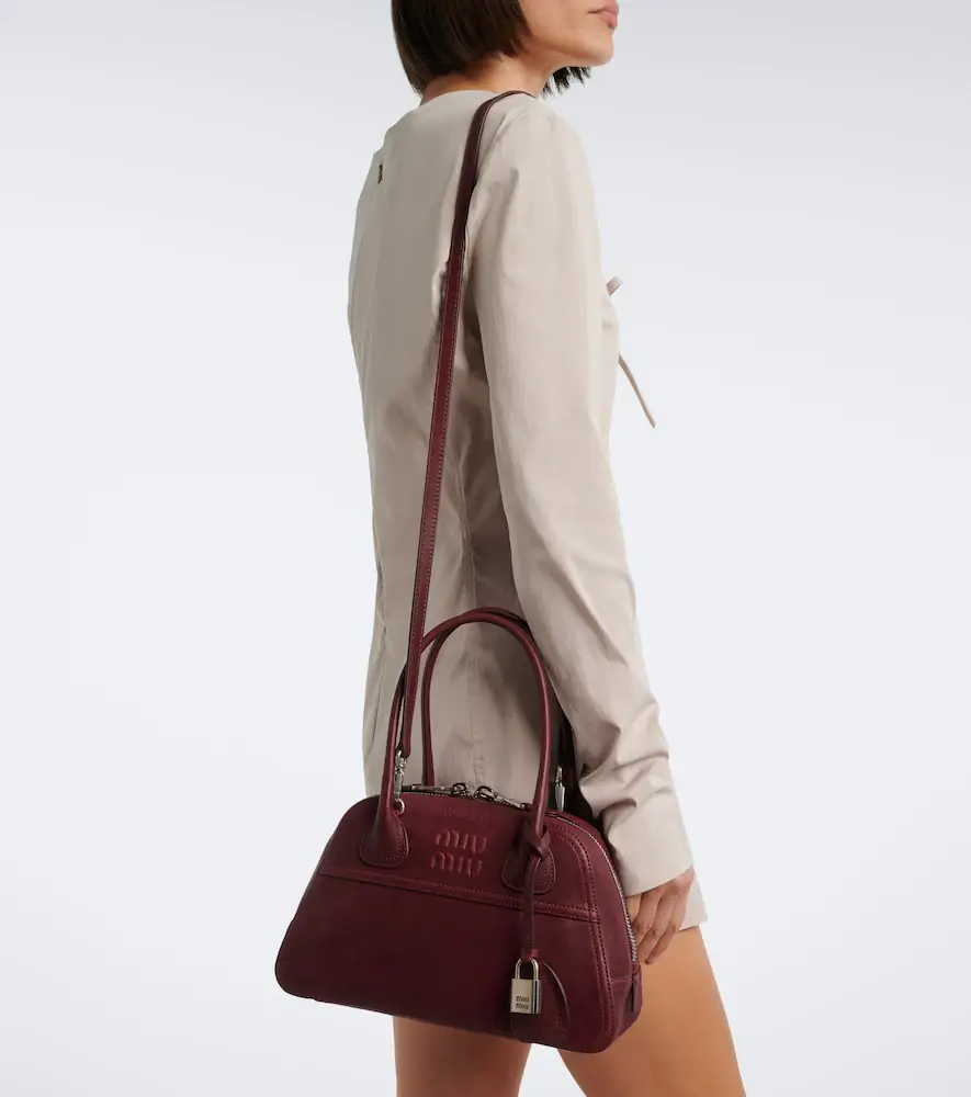 Miu Miu Vivant leather bowling bag | Thumbnail 7 Miu Miu Vivant leather bowling bag | Thumbnail 7