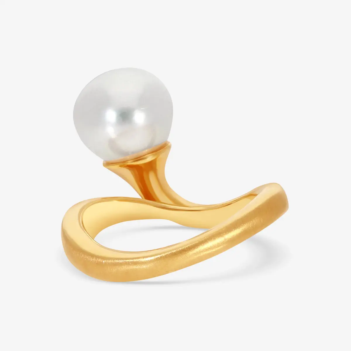 ASSAEL Assael Angela Cummings 18K Yellow Gold Single South Sea Cultured Button Pearl Ring Sz. 6.5 by The Solist | Thumbnail 2 ASSAEL Assael Angela Cummings 18K Yellow Gold Single South Sea Cultured Button Pearl Ring Sz. 6.5 by The Solist | Thumbnail 2