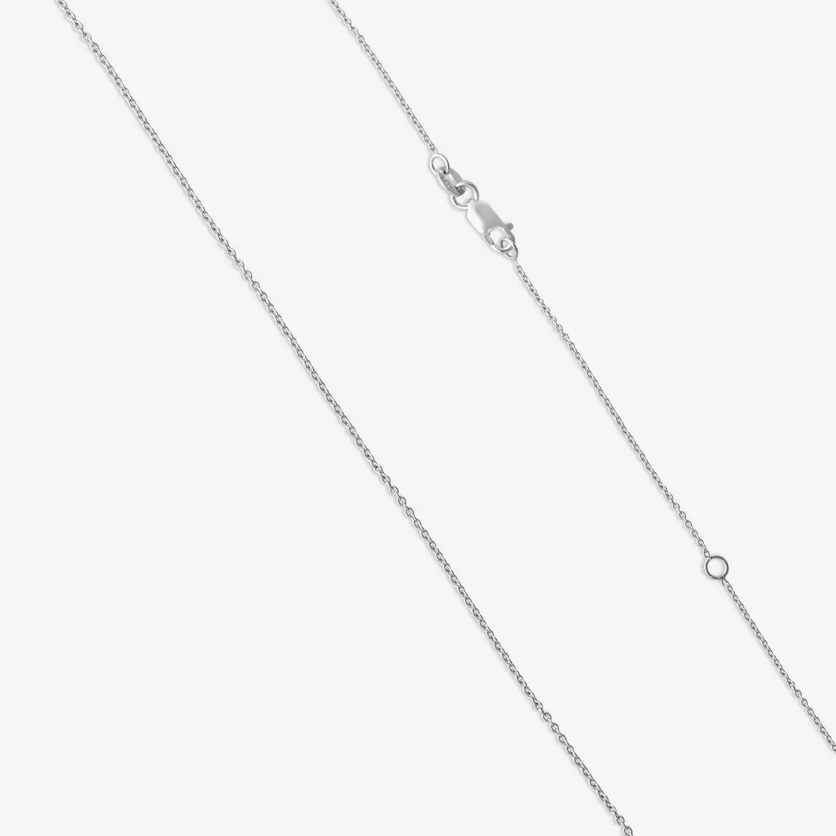 Roberto Coin Roberto Coin 18K White Gold Diamond Pendant Necklace by The Solist | Thumbnail 4 Roberto Coin Roberto Coin 18K White Gold Diamond Pendant Necklace by The Solist | Thumbnail 4