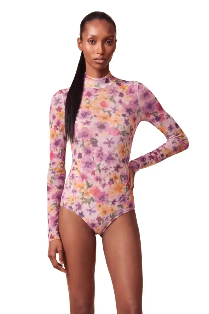 PatBo WALLERY TULLE BODYSUIT (RUNWAY)