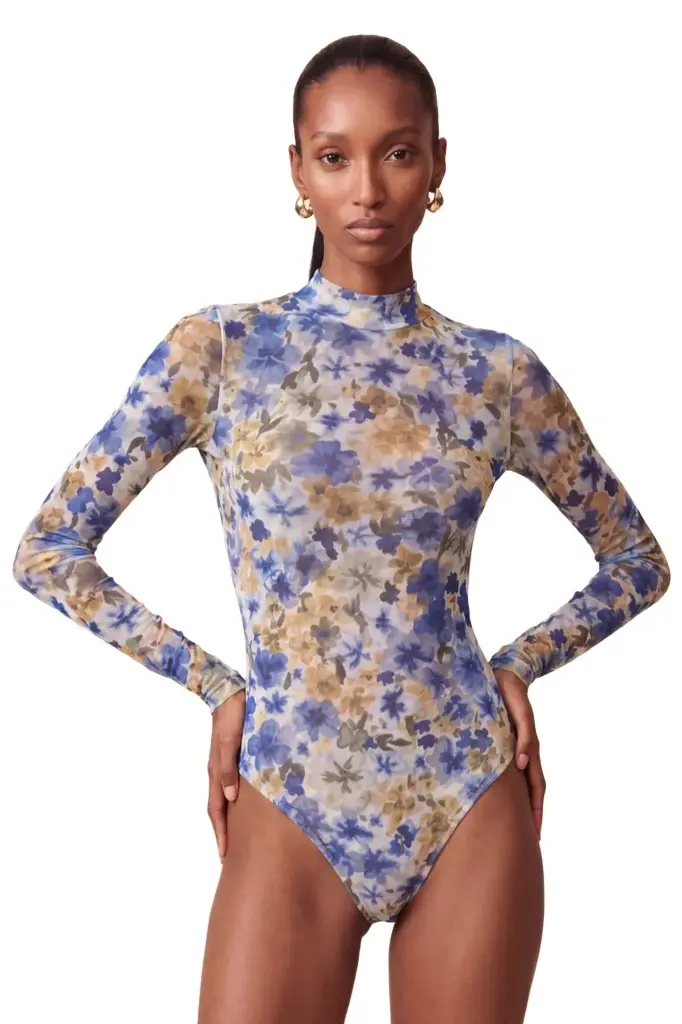 PatBo WALLERY TULLE BODYSUIT (RUNWAY)