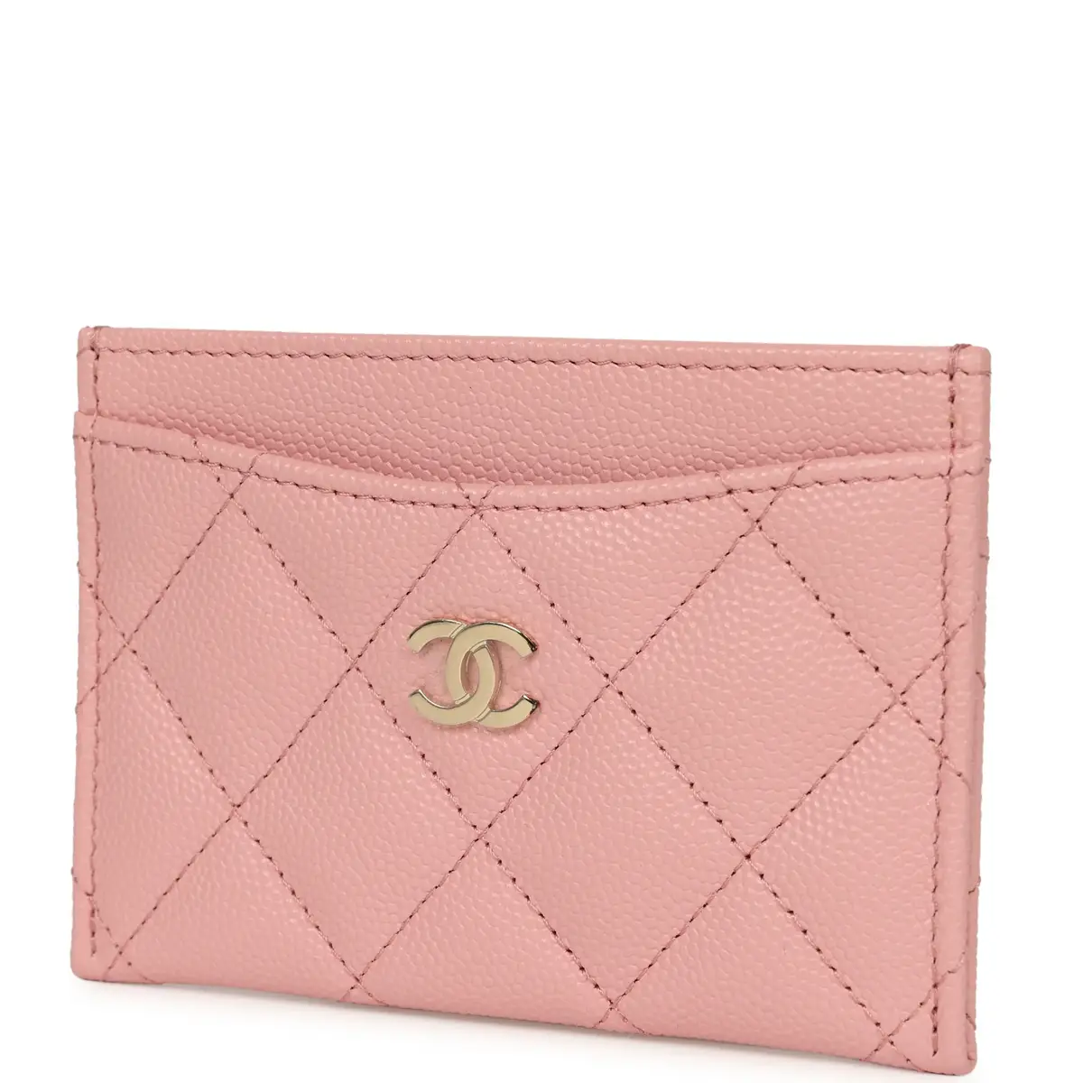 Chanel Chanel Classic Card Holder Pink Caviar Light Gold Hardware | Thumbnail 5 Chanel Chanel Classic Card Holder Pink Caviar Light Gold Hardware | Thumbnail 5