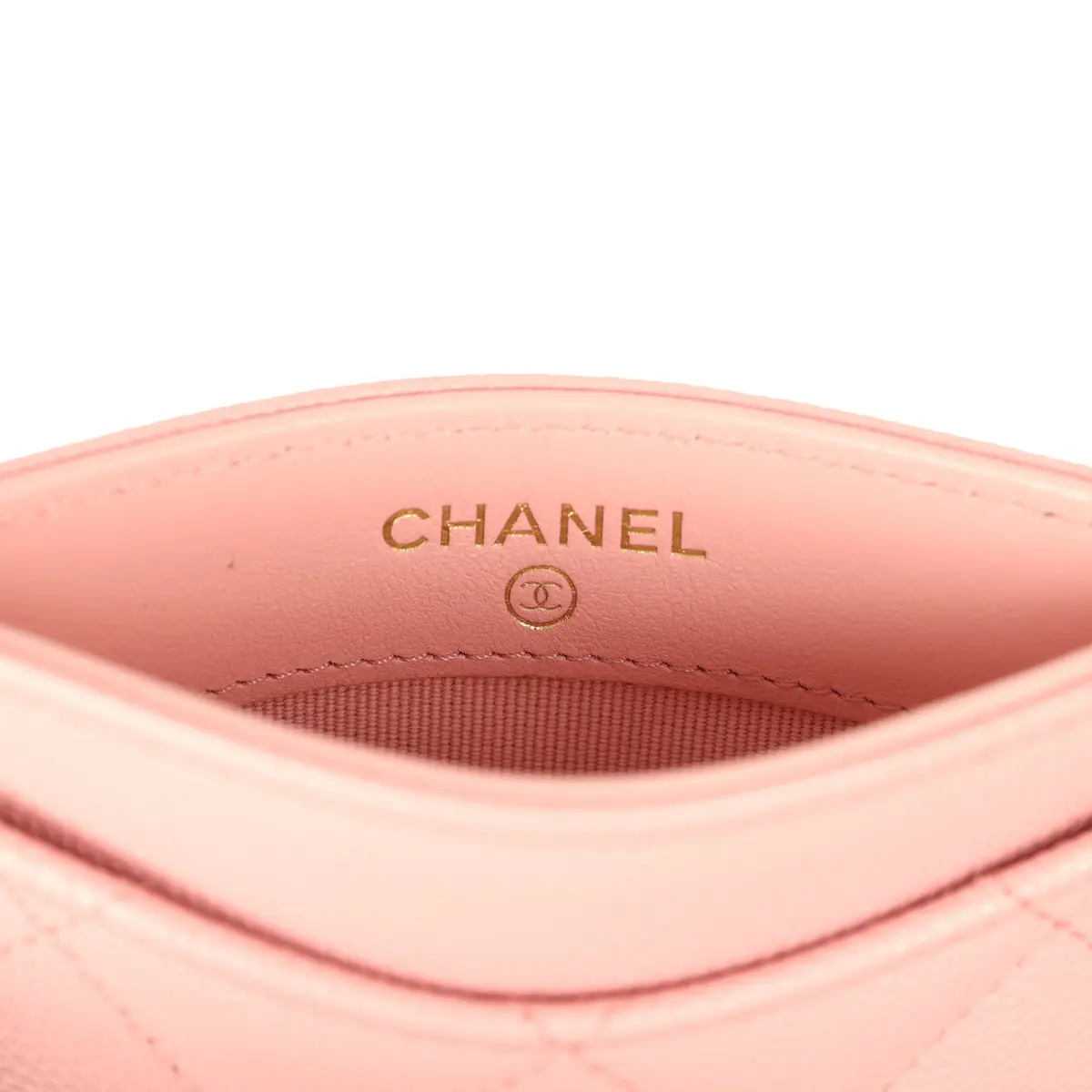 Chanel Chanel Classic Card Holder Pink Caviar Light Gold Hardware | Thumbnail 7 Chanel Chanel Classic Card Holder Pink Caviar Light Gold Hardware | Thumbnail 7