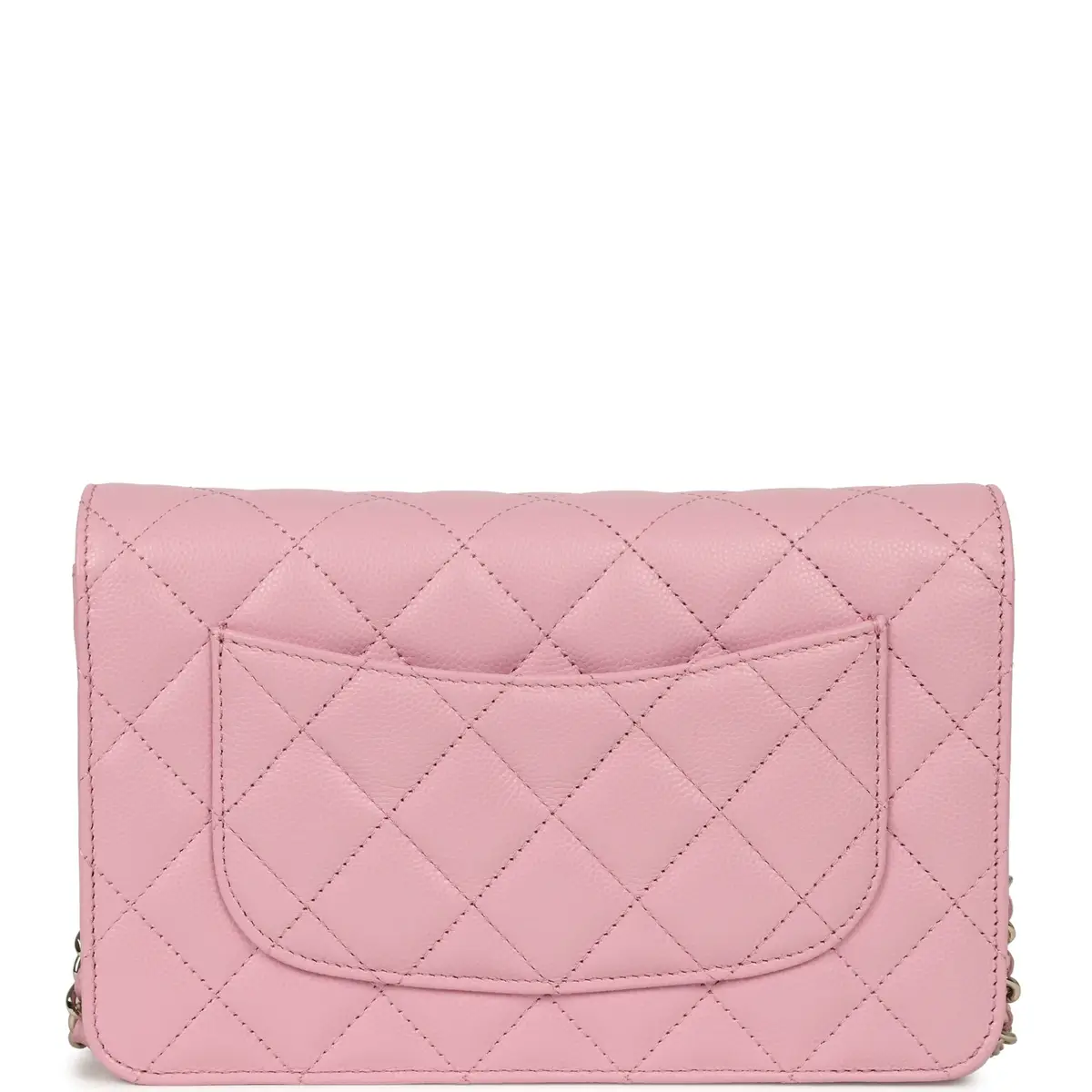 Chanel Chanel Classic Wallet On Chain WOC Pink Caviar Light Gold Hardware | Thumbnail 4 Chanel Chanel Classic Wallet On Chain WOC Pink Caviar Light Gold Hardware | Thumbnail 4