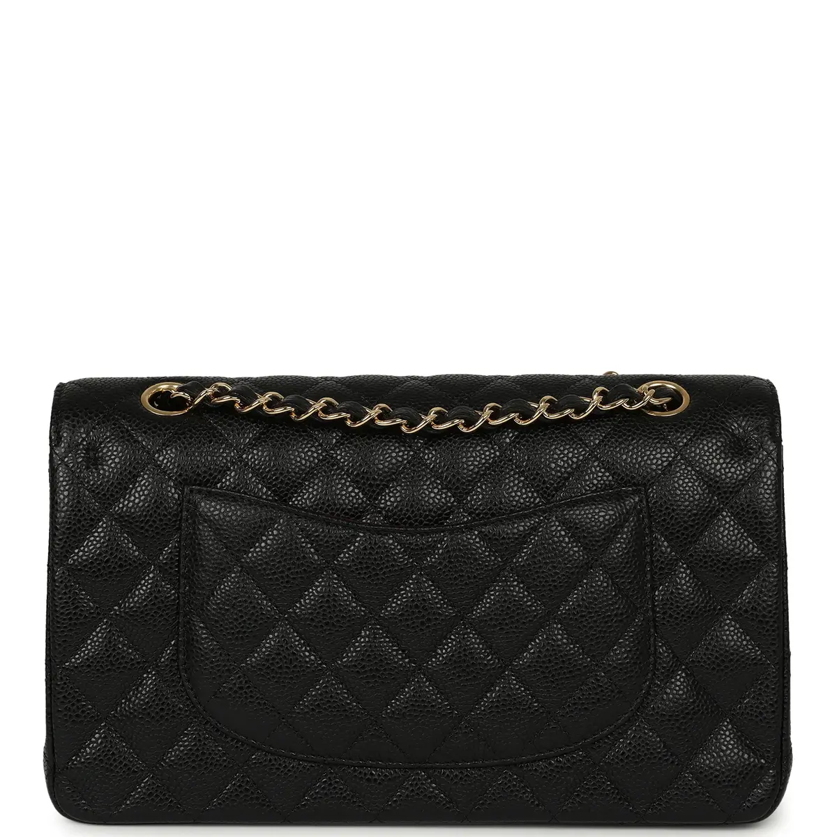 Chanel Chanel Medium Classic Double Flap Bag Black Caviar Gold Hardware | Thumbnail 4 Chanel Chanel Medium Classic Double Flap Bag Black Caviar Gold Hardware | Thumbnail 4