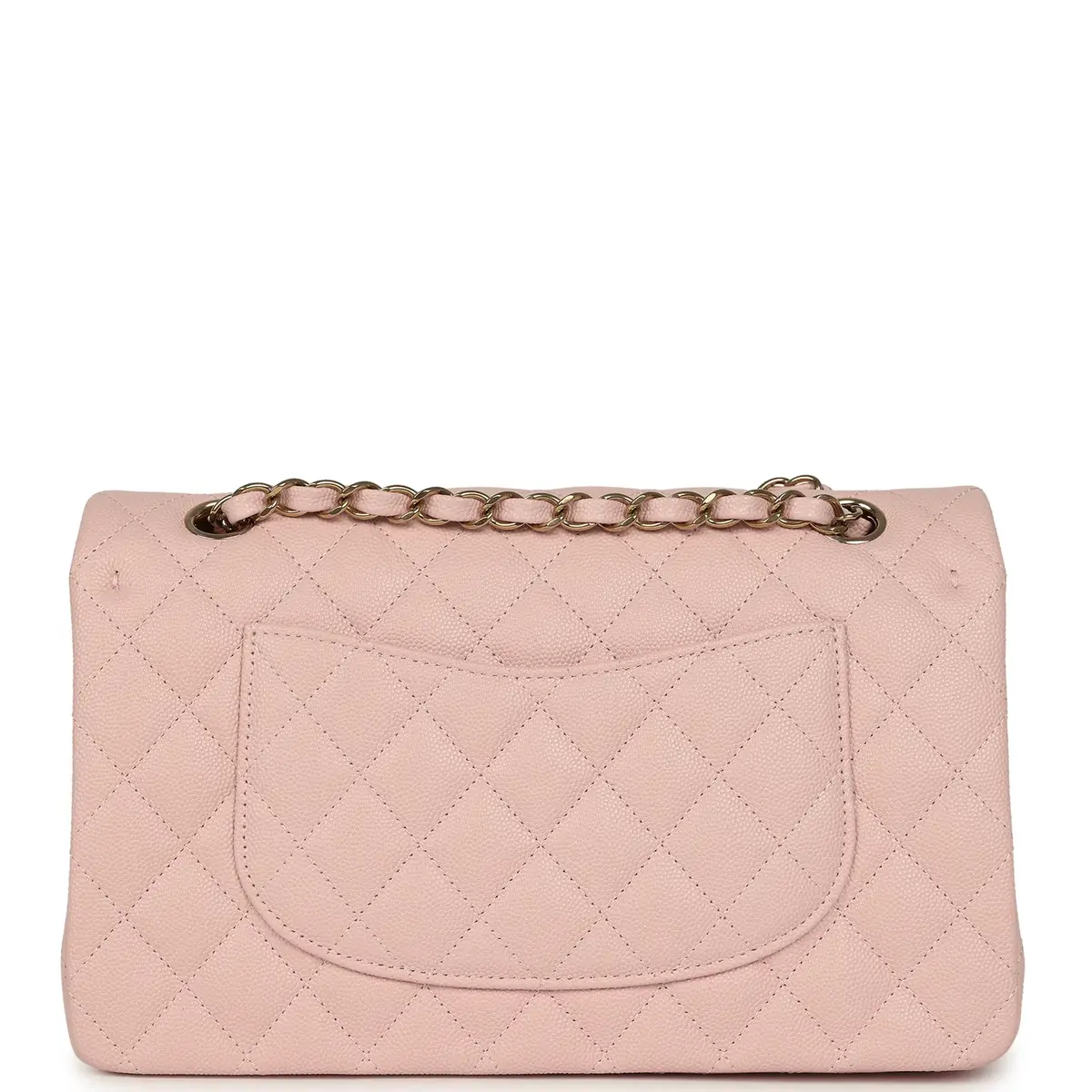 Chanel Chanel Medium Classic Double Flap Bag Light Pink Caviar Light Gold Hardware | Thumbnail 4 Chanel Chanel Medium Classic Double Flap Bag Light Pink Caviar Light Gold Hardware | Thumbnail 4