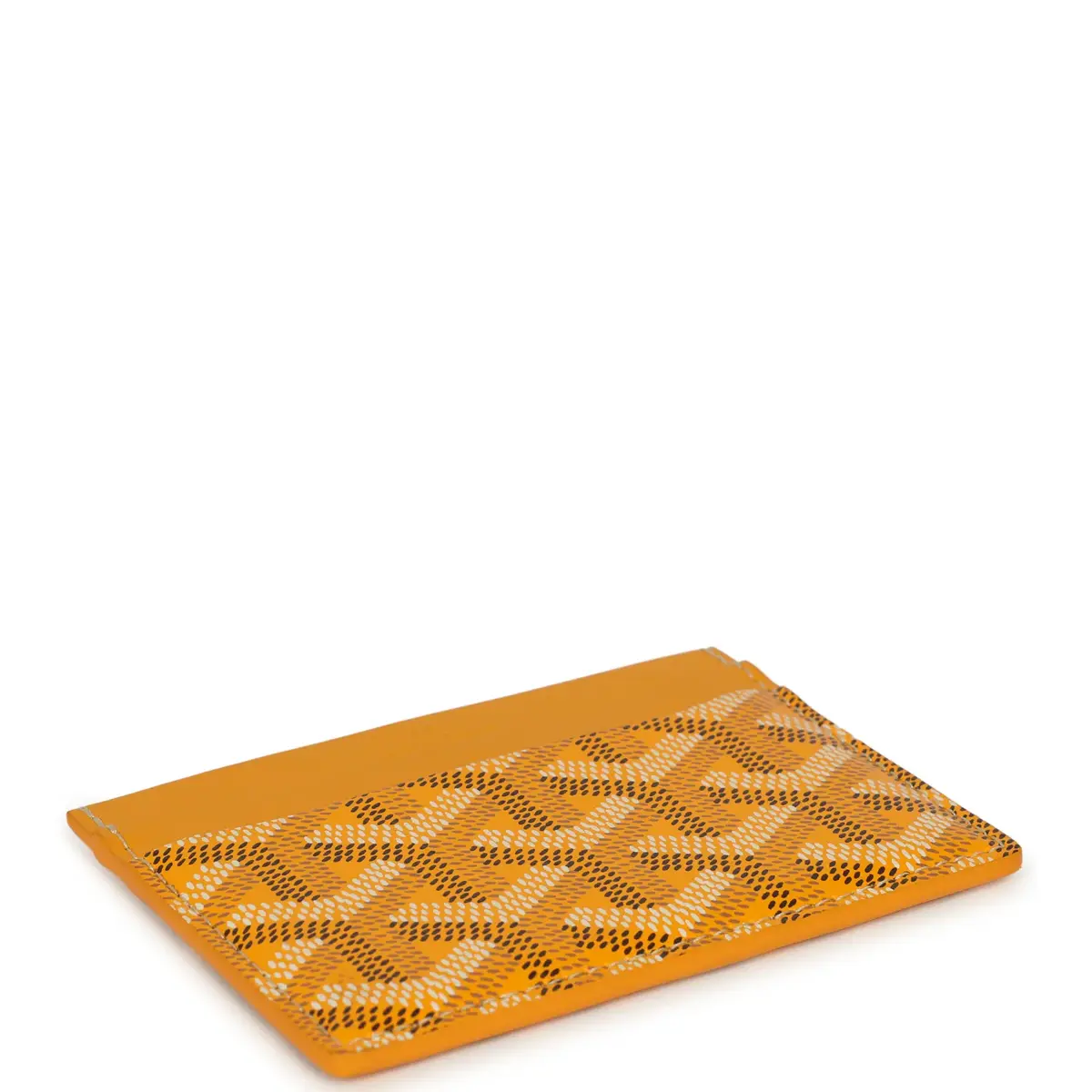 goyard Goyard Goyardine Canvas Yellow Saint-Sulpice Card Wallet | Thumbnail 3 goyard Goyard Goyardine Canvas Yellow Saint-Sulpice Card Wallet | Thumbnail 3