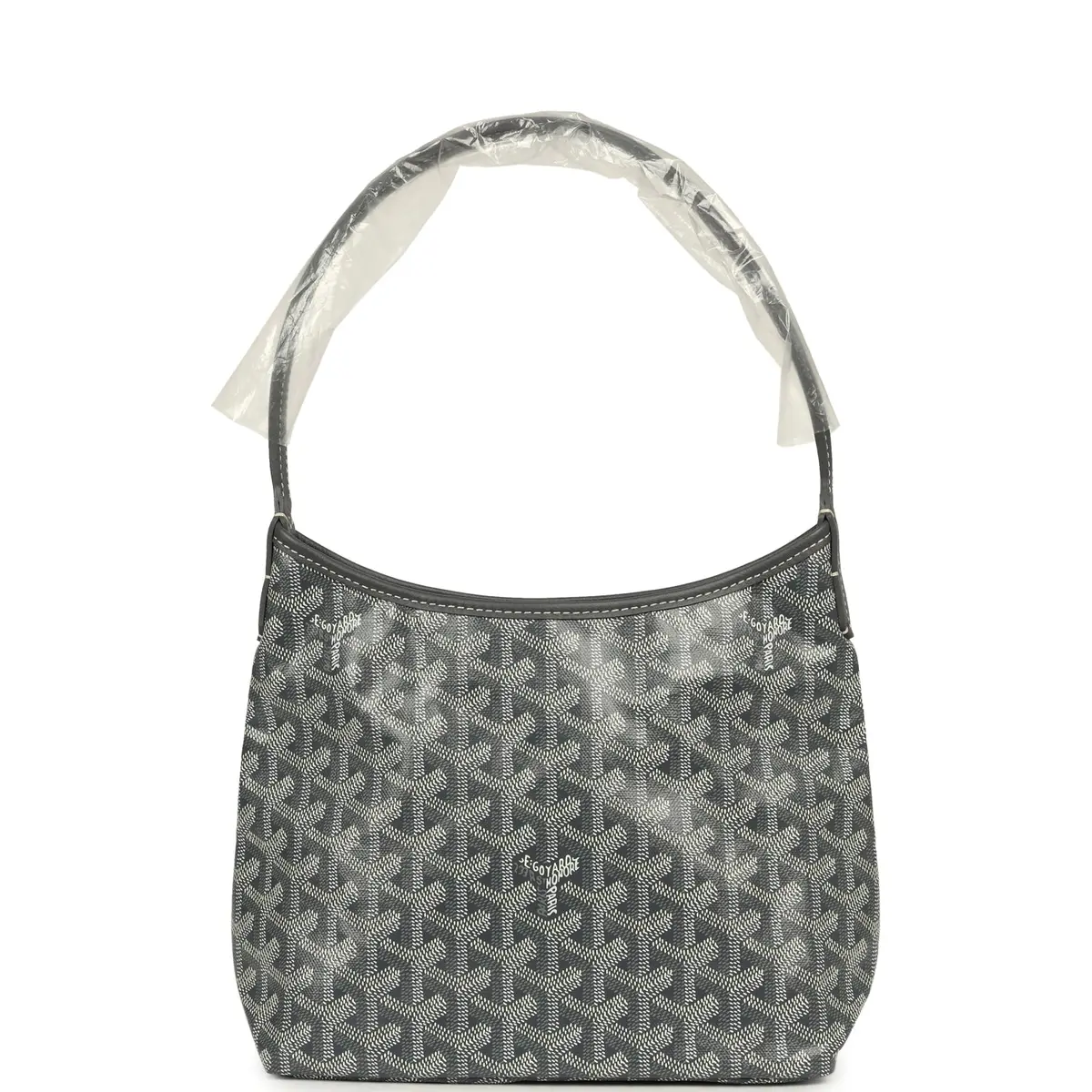 goyard Goyard Goyardine Grey Boheme Hobo Mini Palladium Hardware | Thumbnail 4 goyard Goyard Goyardine Grey Boheme Hobo Mini Palladium Hardware | Thumbnail 4