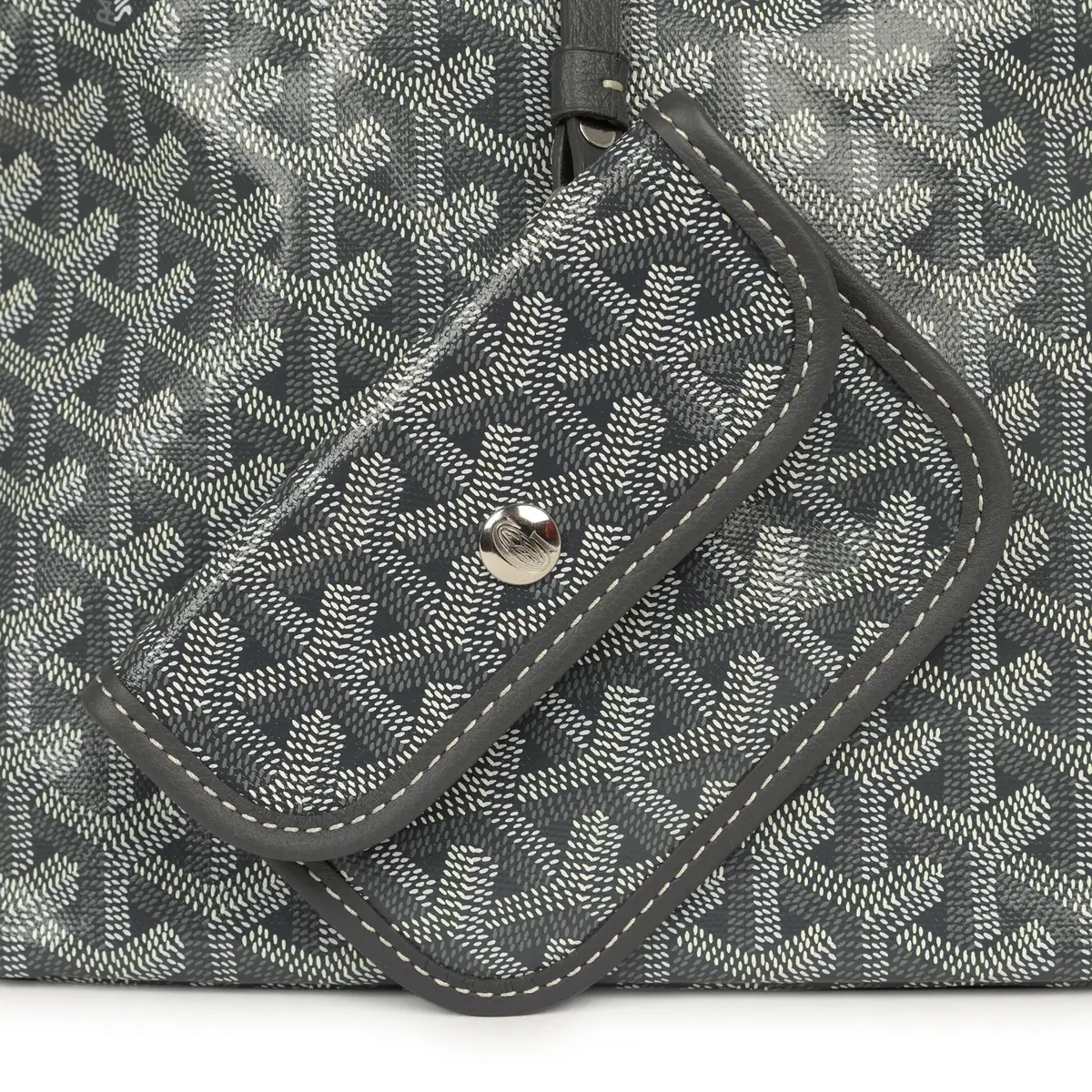 goyard Goyard Goyardine Grey Boheme Hobo Mini Palladium Hardware | Thumbnail 7 goyard Goyard Goyardine Grey Boheme Hobo Mini Palladium Hardware | Thumbnail 7