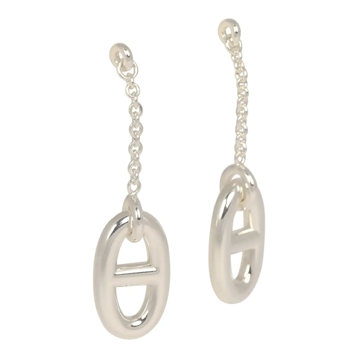 HERMÈS Hermes Farandole Drop Earrings Medium Sterling | Thumbnail 2 HERMÈS Hermes Farandole Drop Earrings Medium Sterling | Thumbnail 2