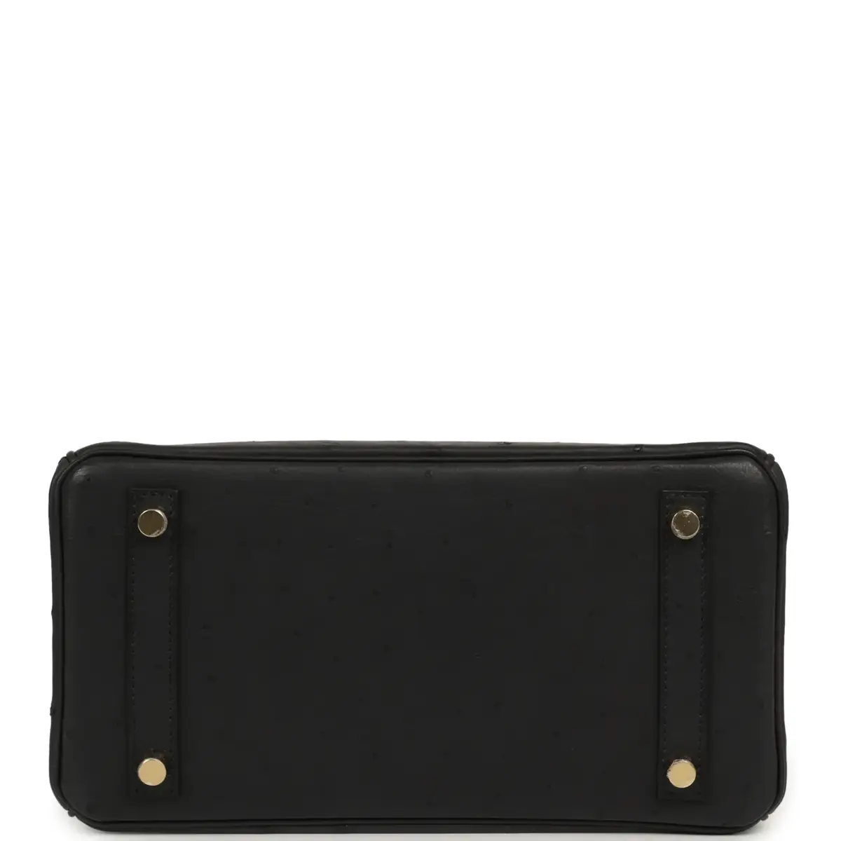 HERMÈS Hermes Special Order (HSS) Birkin 25 Black Verso Ostrich Permabrass Hardware | Thumbnail 6 HERMÈS Hermes Special Order (HSS) Birkin 25 Black Verso Ostrich Permabrass Hardware | Thumbnail 6