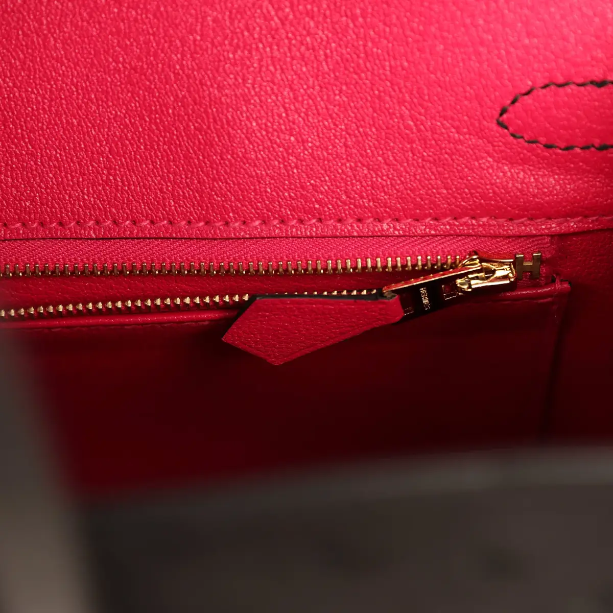 HERMÈS Hermes Special Order (HSS) Birkin 25 Black Verso Ostrich Permabrass Hardware | Thumbnail 9 HERMÈS Hermes Special Order (HSS) Birkin 25 Black Verso Ostrich Permabrass Hardware | Thumbnail 9