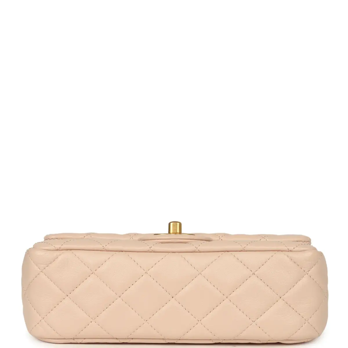 Chanel Pre-owned Chanel Mini Pearl Crush Rectangular Flap Bag Light Pink Lambskin Brushed Gold Hardware | Thumbnail 6 Chanel Pre-owned Chanel Mini Pearl Crush Rectangular Flap Bag Light Pink Lambskin Brushed Gold Hardware | Thumbnail 6