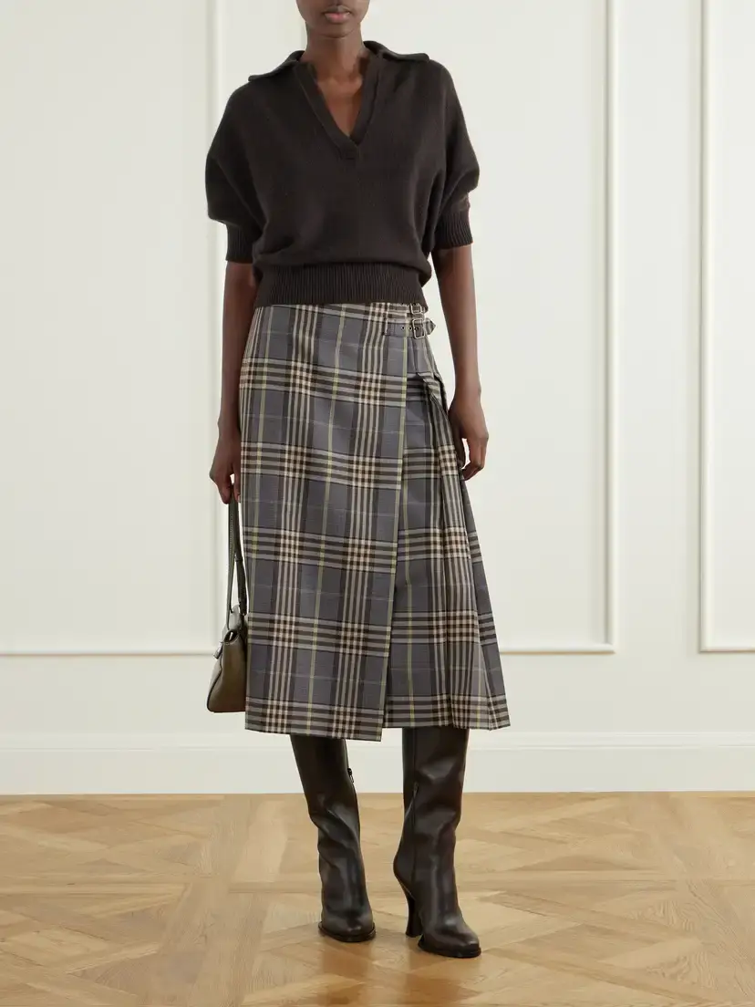 Burberry 100 Belted Leather Knee-high Boots | Thumbnail 4