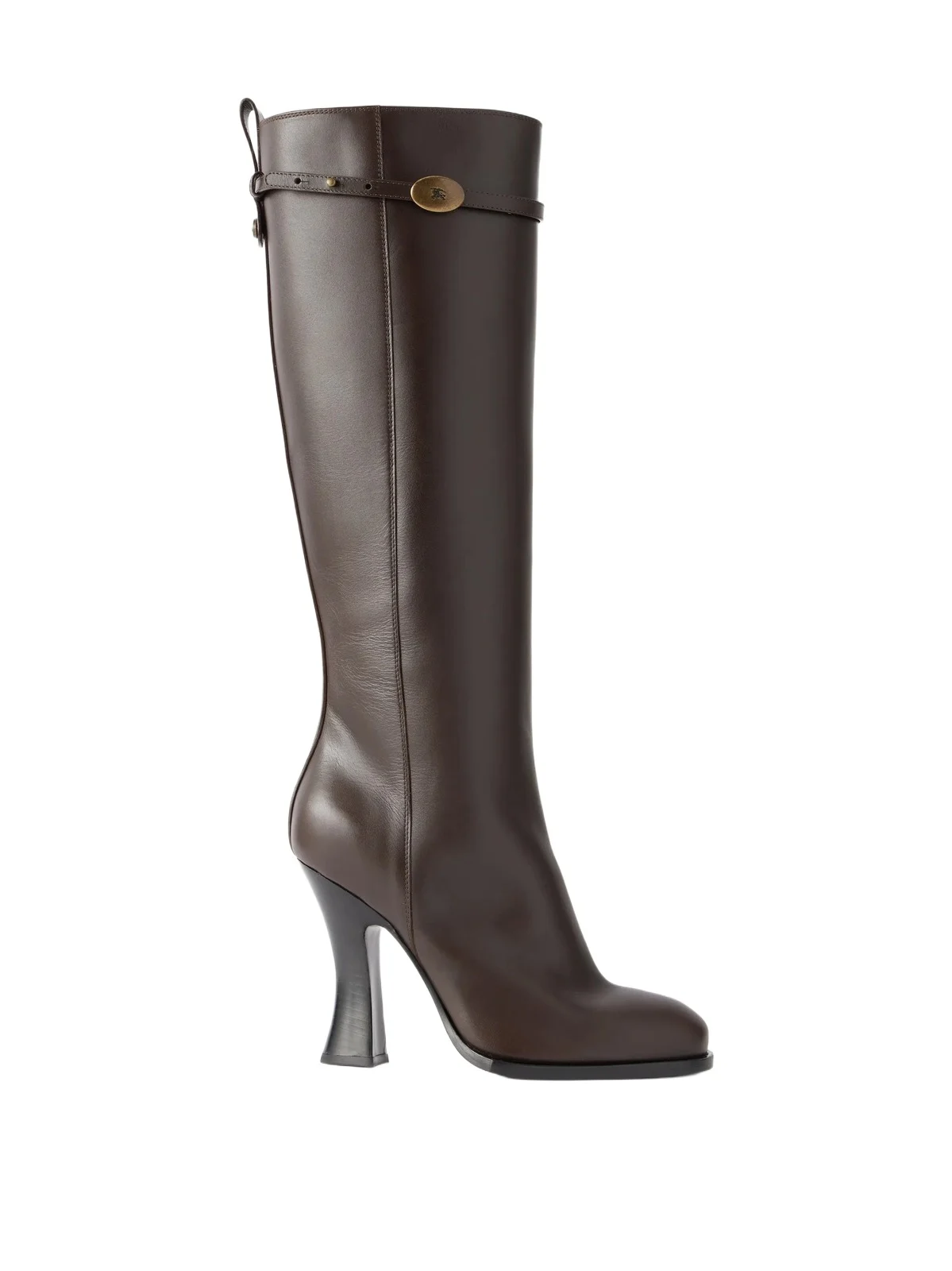 100 Belted Leather Knee-high Boots 100 Belted Leather Knee-high Boots