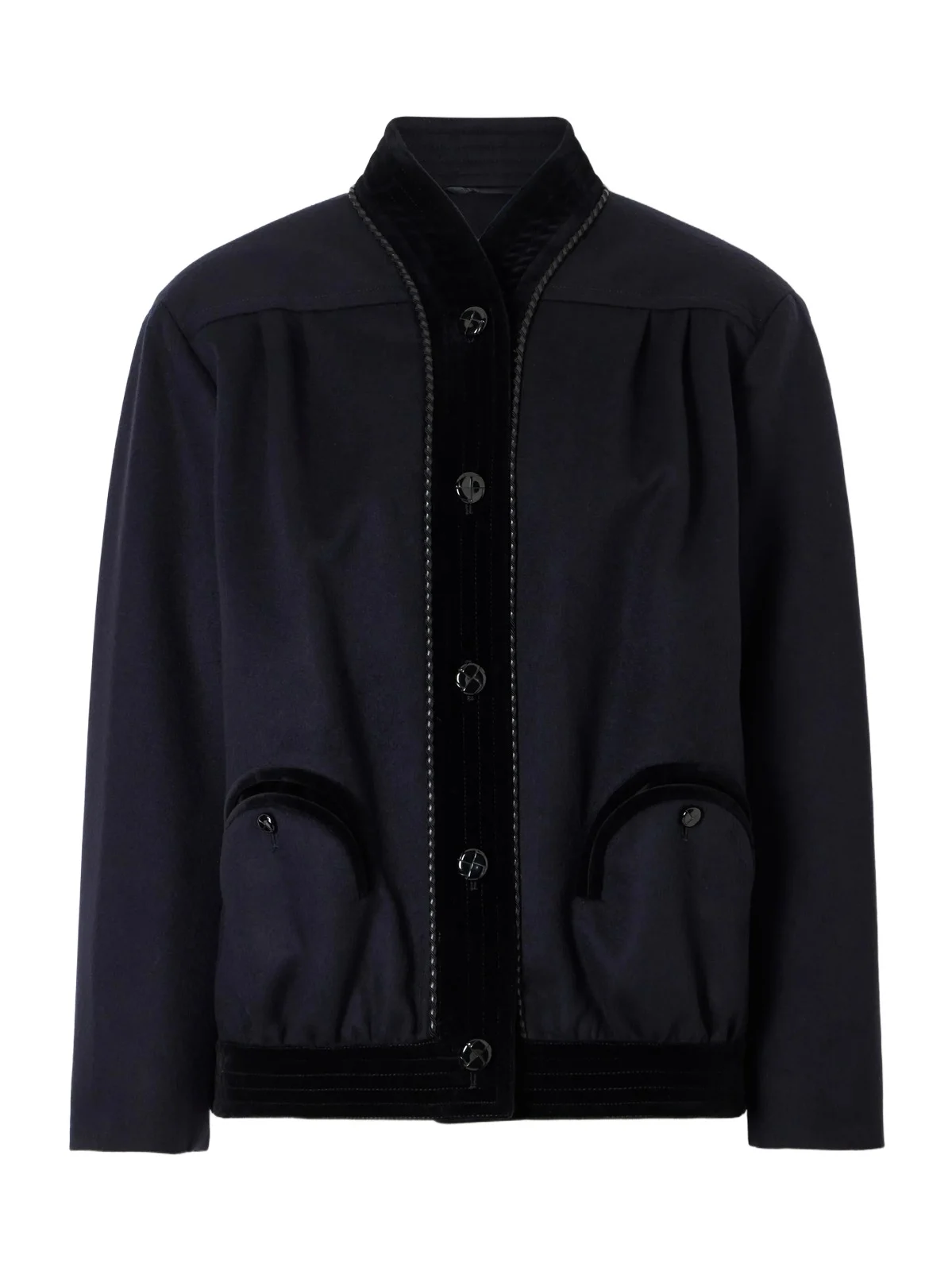 Coiba Wool And Cashmere-blend Jacket - Blue Coiba Wool And Cashmere-blend Jacket - Blue