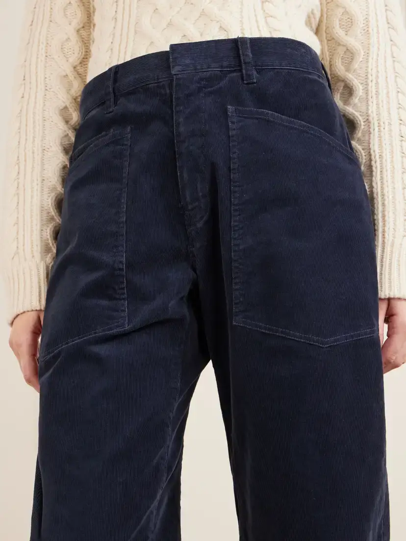 Nili Lotan Shon Cotton-blend Twill Tapered Pants | Thumbnail 5 Nili Lotan Shon Cotton-blend Twill Tapered Pants | Thumbnail 5