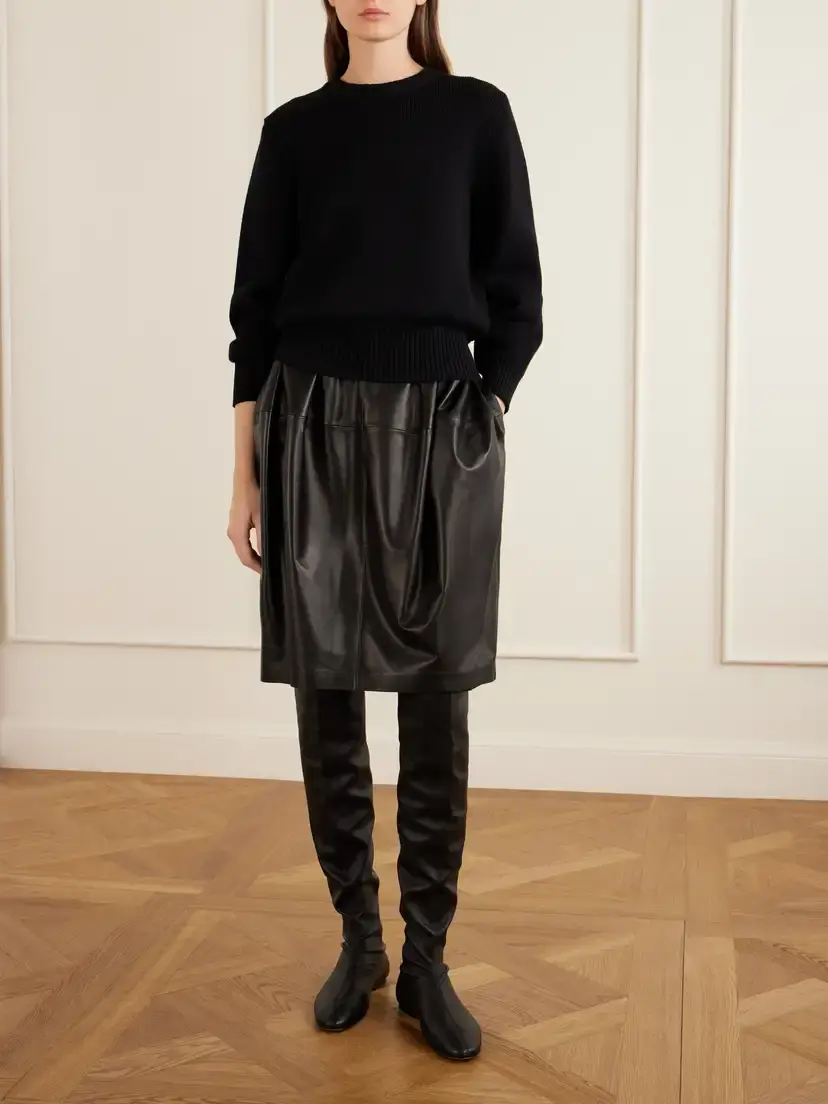 TOTEME Leather Over-the-knee Boots | Thumbnail 4 TOTEME Leather Over-the-knee Boots | Thumbnail 4