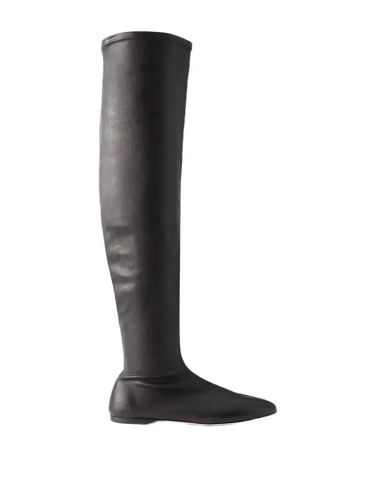 TOTEME Leather Over-the-knee Boots
