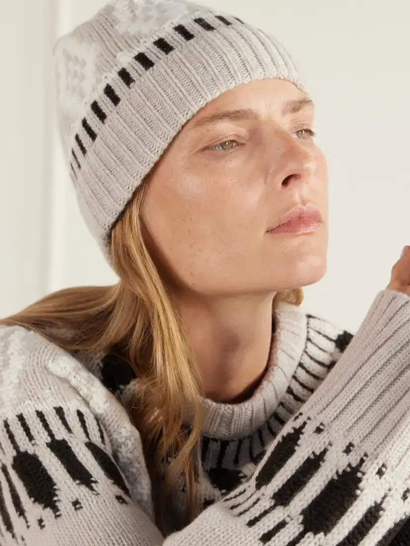 Arch4 Lorenz Fair Isle Cashmere Beanie | Thumbnail 2
