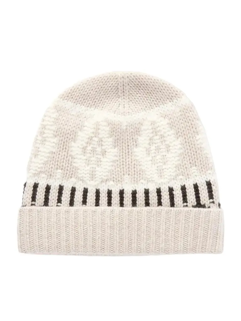 Lorenz Fair Isle Cashmere Beanie