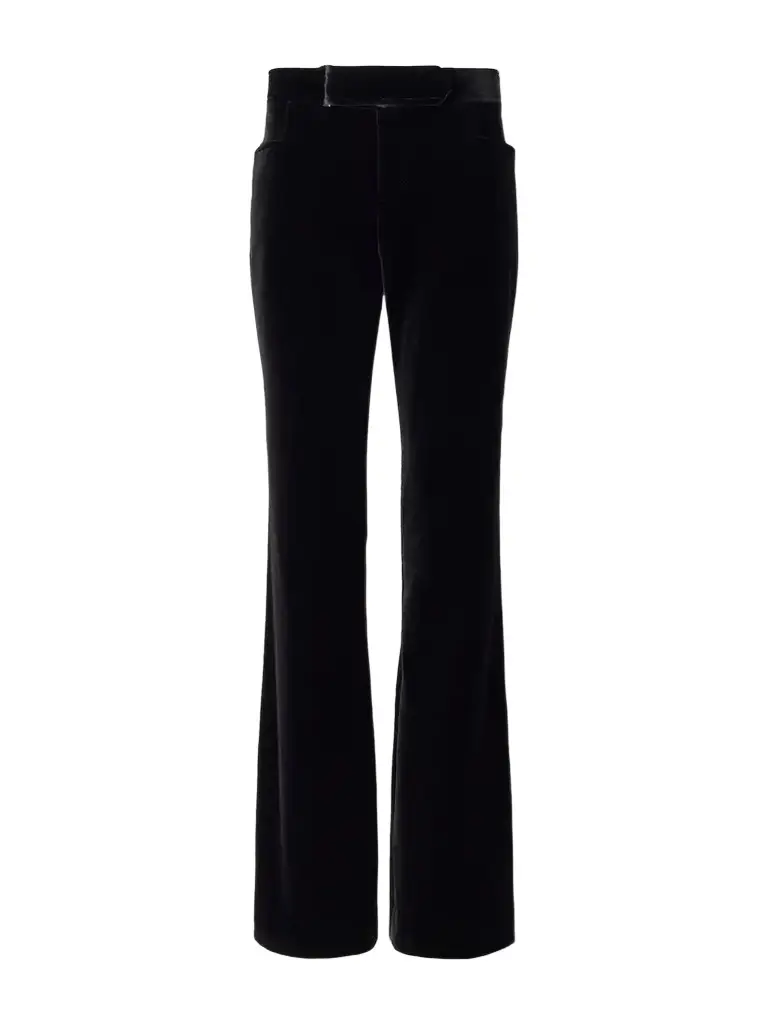Velvet Straight-leg Pants Velvet Straight-leg Pants