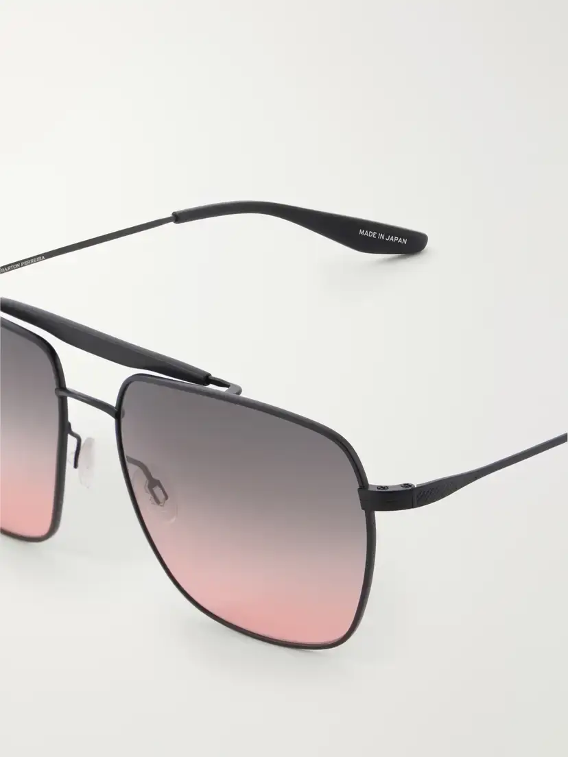 BARTON PERREIRA Bhanot Aviator-style Titanium Sunglasses | Thumbnail 4 BARTON PERREIRA Bhanot Aviator-style Titanium Sunglasses | Thumbnail 4