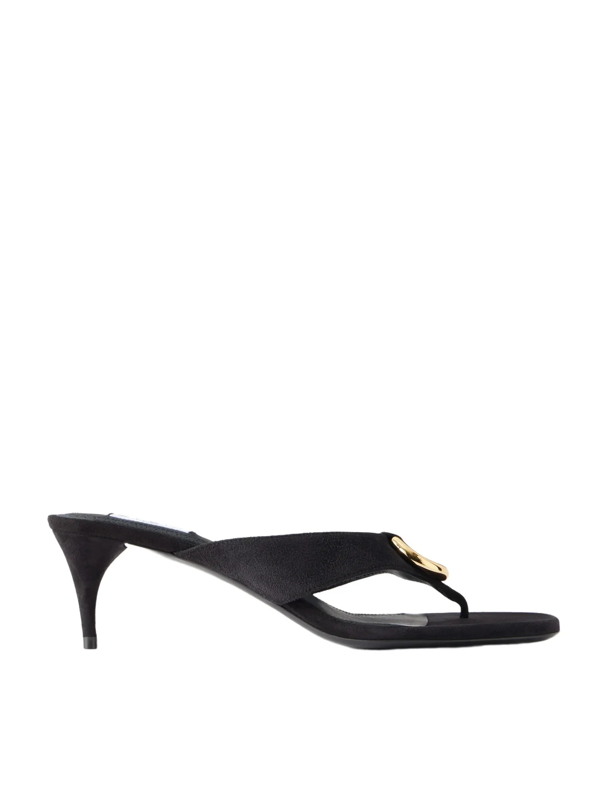 Infra 55 Embellished Suede Thong Sandals Infra 55 Embellished Suede Thong Sandals