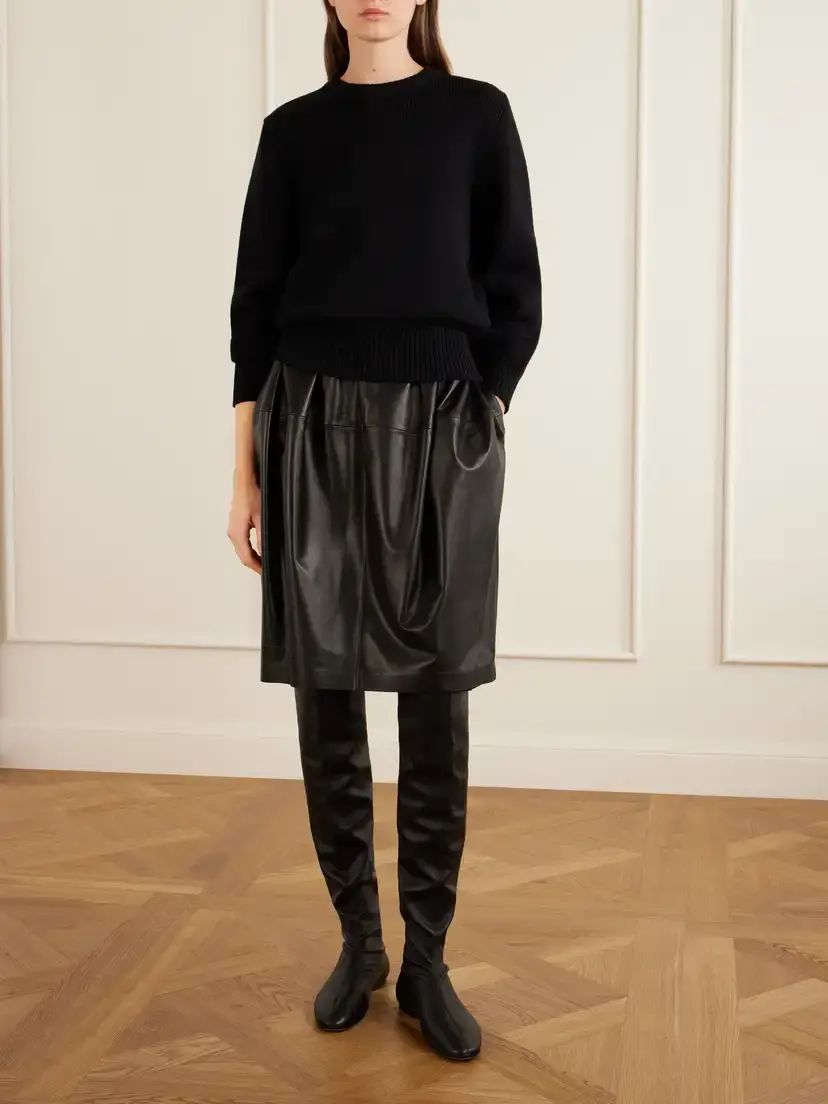 TOTEME Wool And Cotton-blend Sweater | Thumbnail 2