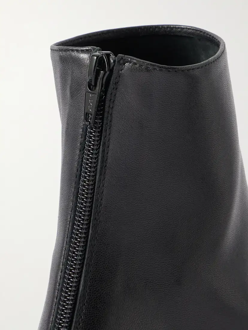 TOTEME Contour Leather Ankle Boots | Thumbnail 5 TOTEME Contour Leather Ankle Boots | Thumbnail 5