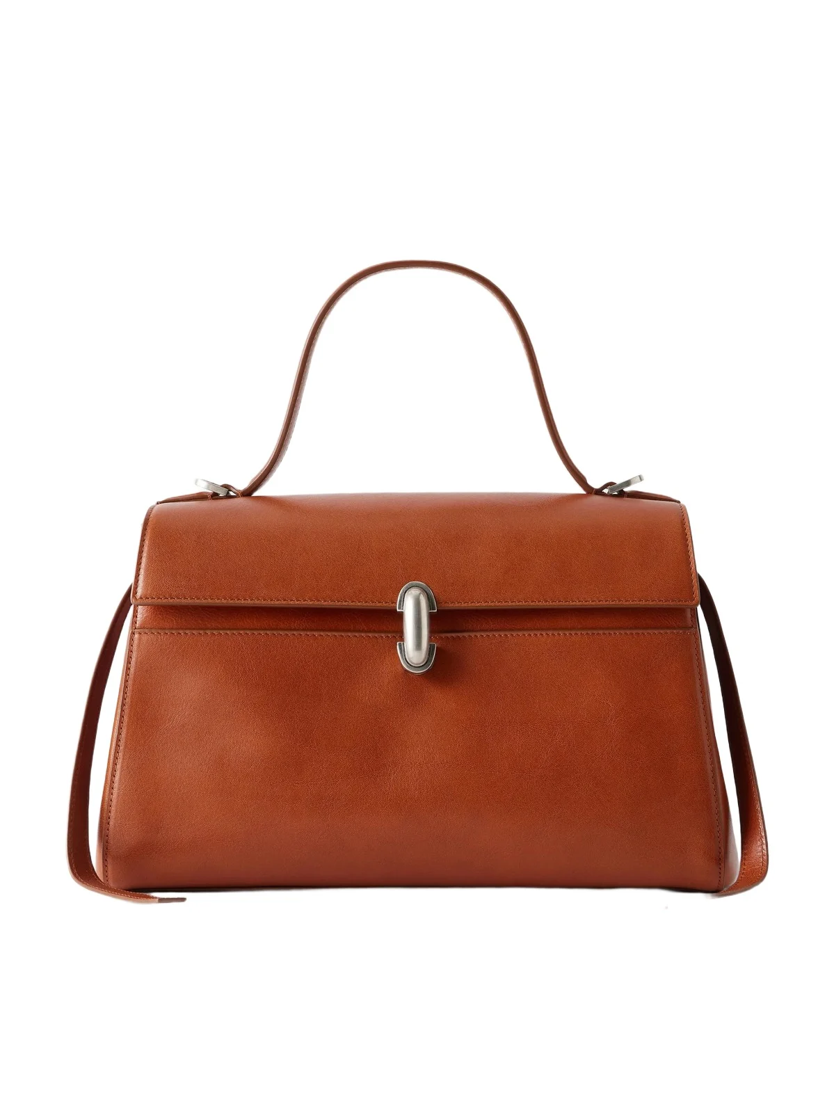 Soft Symmetry Leather Top Handle Bag Soft Symmetry Leather Top Handle Bag