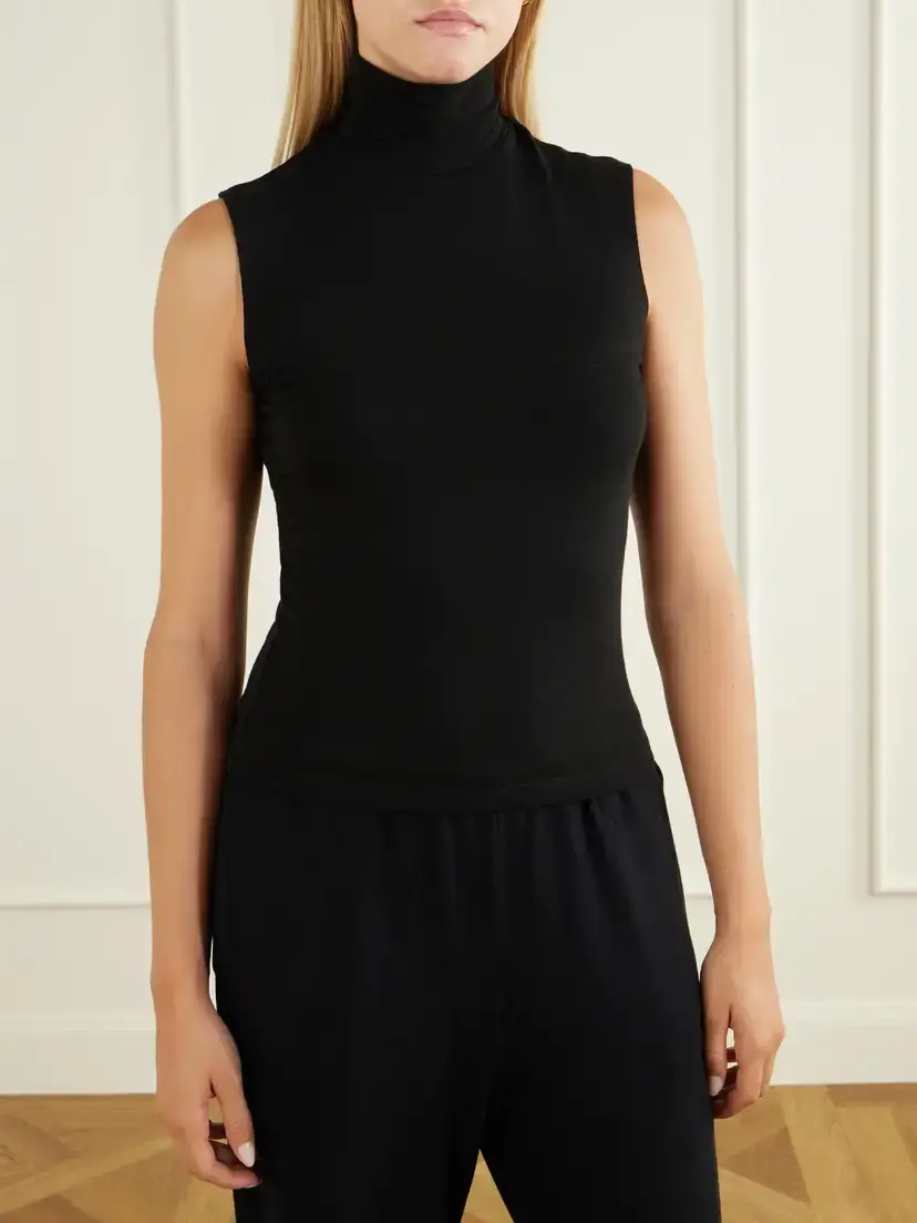 LESET Lauren Stretch-knit Top | Thumbnail 3