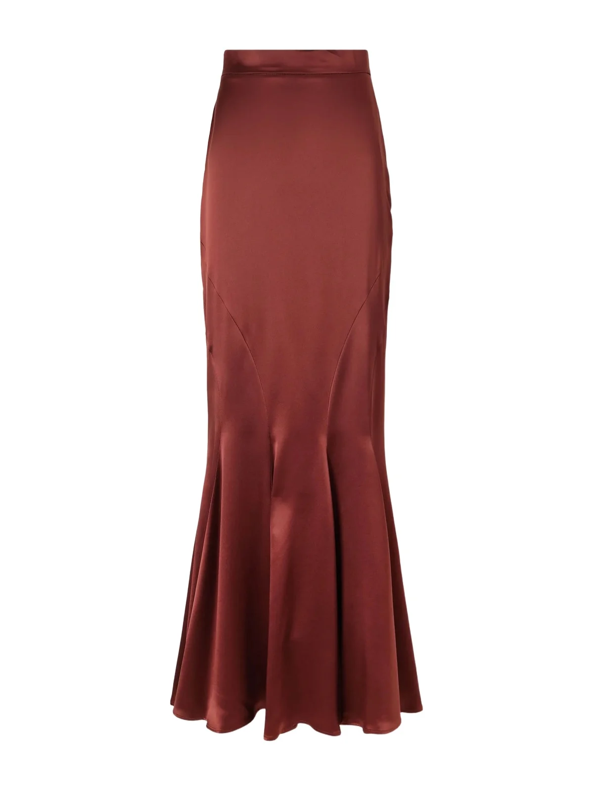Tabarin Pleated Silk-satin Maxi Skirt Tabarin Pleated Silk-satin Maxi Skirt