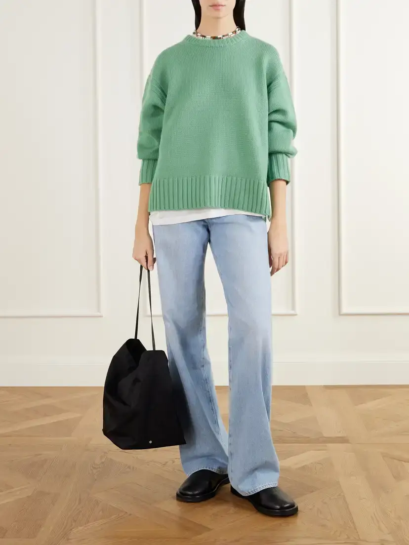 Guest In Residence Cozy Cashmere Sweater | Thumbnail 2 Guest In Residence Cozy Cashmere Sweater | Thumbnail 2