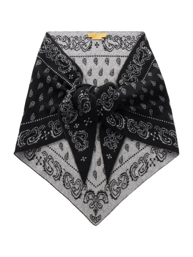 Guest In Residence The Wild Rag Cashmere-jacquard Scarf