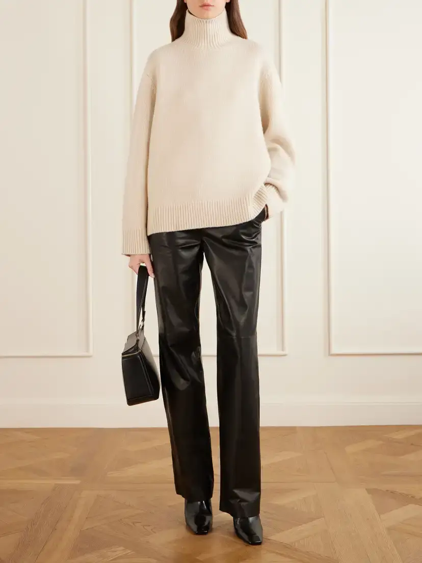 TOTEME Wool Turtleneck Sweater | Thumbnail 2 TOTEME Wool Turtleneck Sweater | Thumbnail 2
