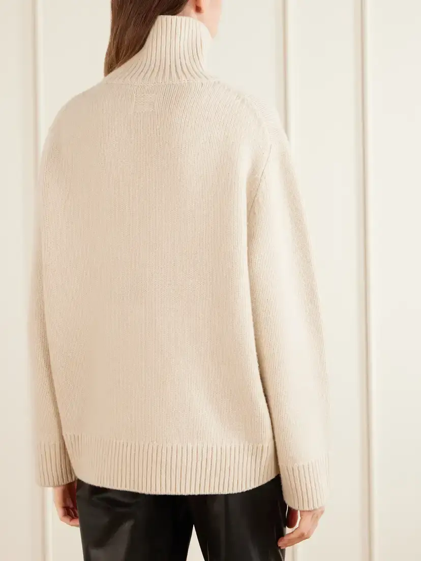 TOTEME Wool Turtleneck Sweater | Thumbnail 3 TOTEME Wool Turtleneck Sweater | Thumbnail 3