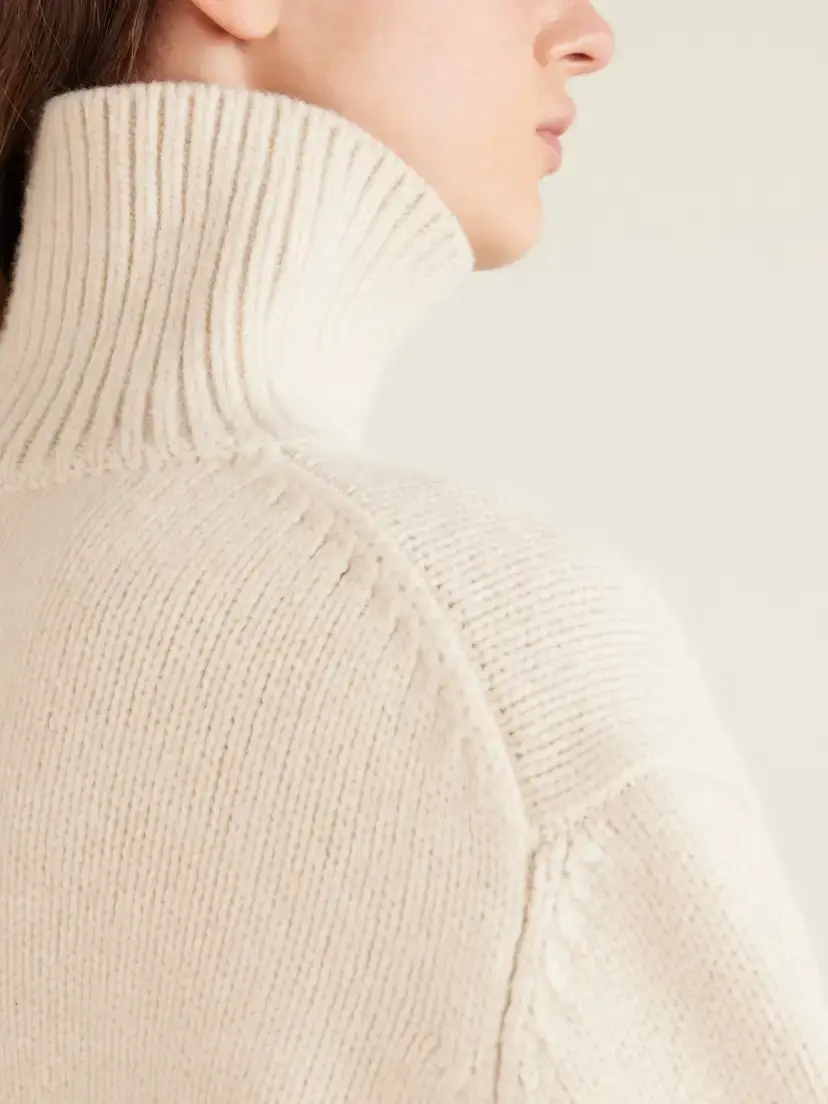 TOTEME Wool Turtleneck Sweater | Thumbnail 4 TOTEME Wool Turtleneck Sweater | Thumbnail 4