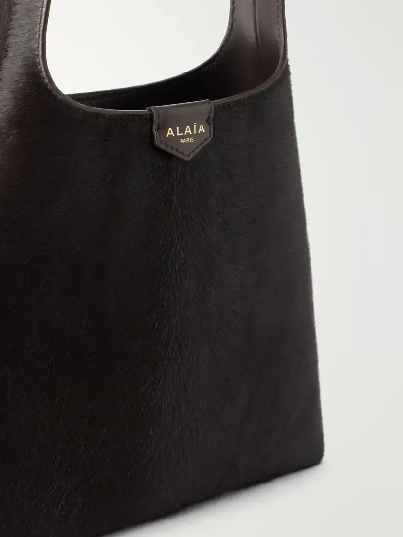 Alaïa Mini Calf Hair Shoulder Bag | Thumbnail 4 Alaïa Mini Calf Hair Shoulder Bag | Thumbnail 4