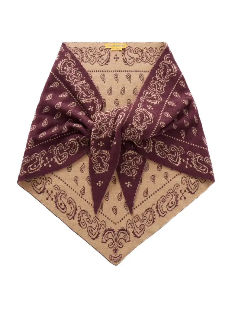 The Wild Rag Cashmere-jacquard Scarf The Wild Rag Cashmere-jacquard Scarf