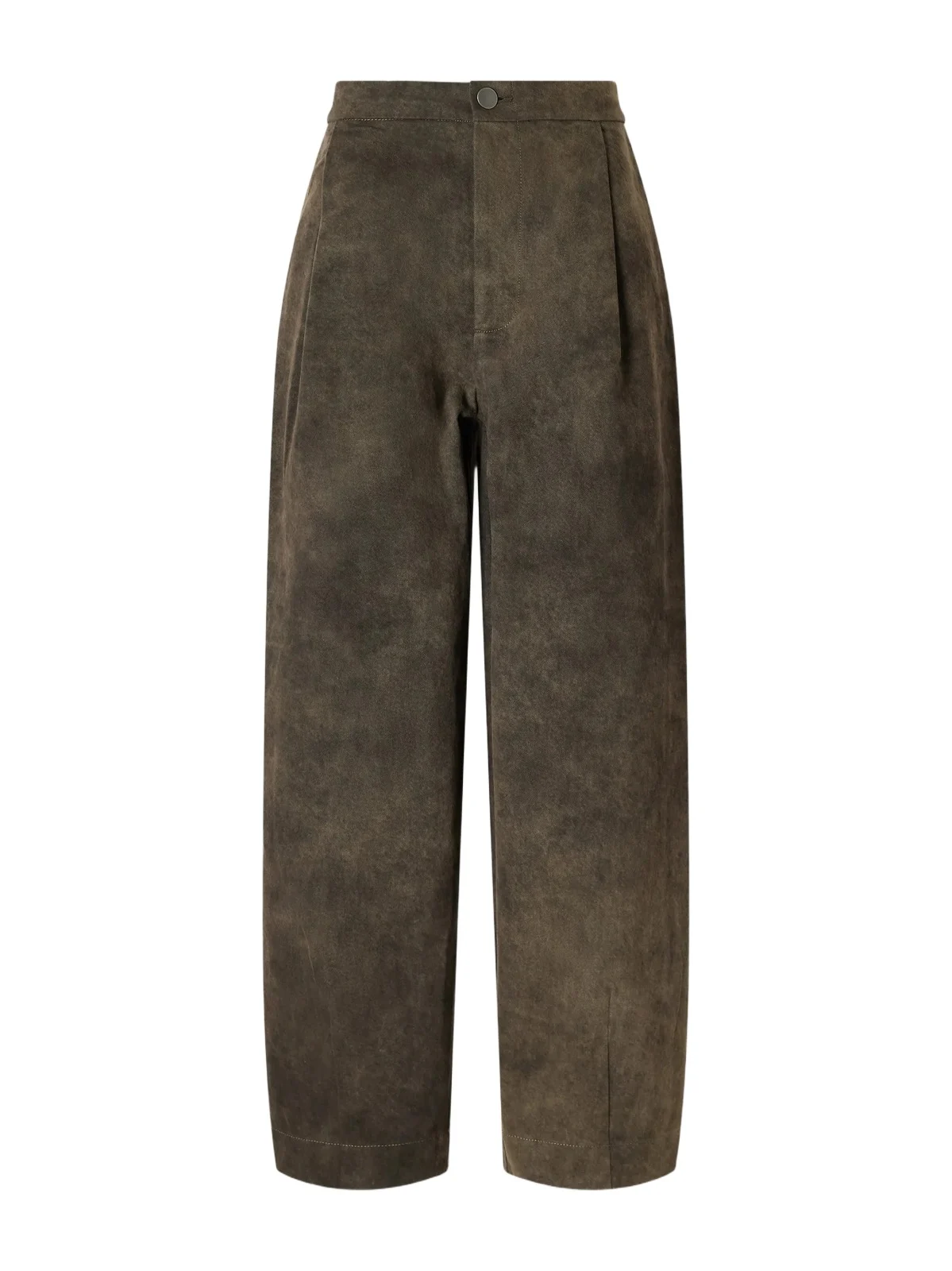 Lauren Manoogian Pleated Cotton-twill Tapered Pants