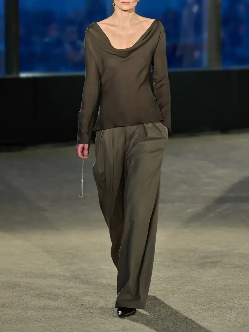 Kallmeyer Wilka Draped Silk-georgette Blouse | Thumbnail 5 Kallmeyer Wilka Draped Silk-georgette Blouse | Thumbnail 5