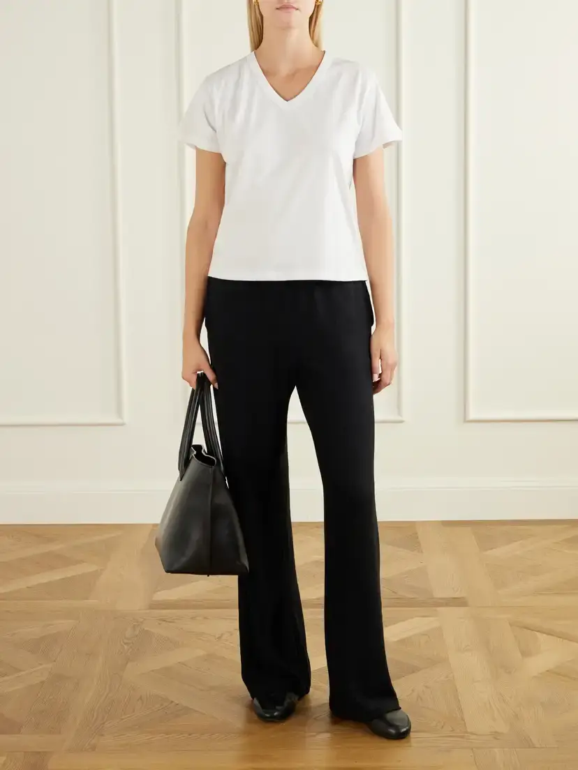 LESET Margo Cotton-jersey T-shirt | Thumbnail 2 LESET Margo Cotton-jersey T-shirt | Thumbnail 2