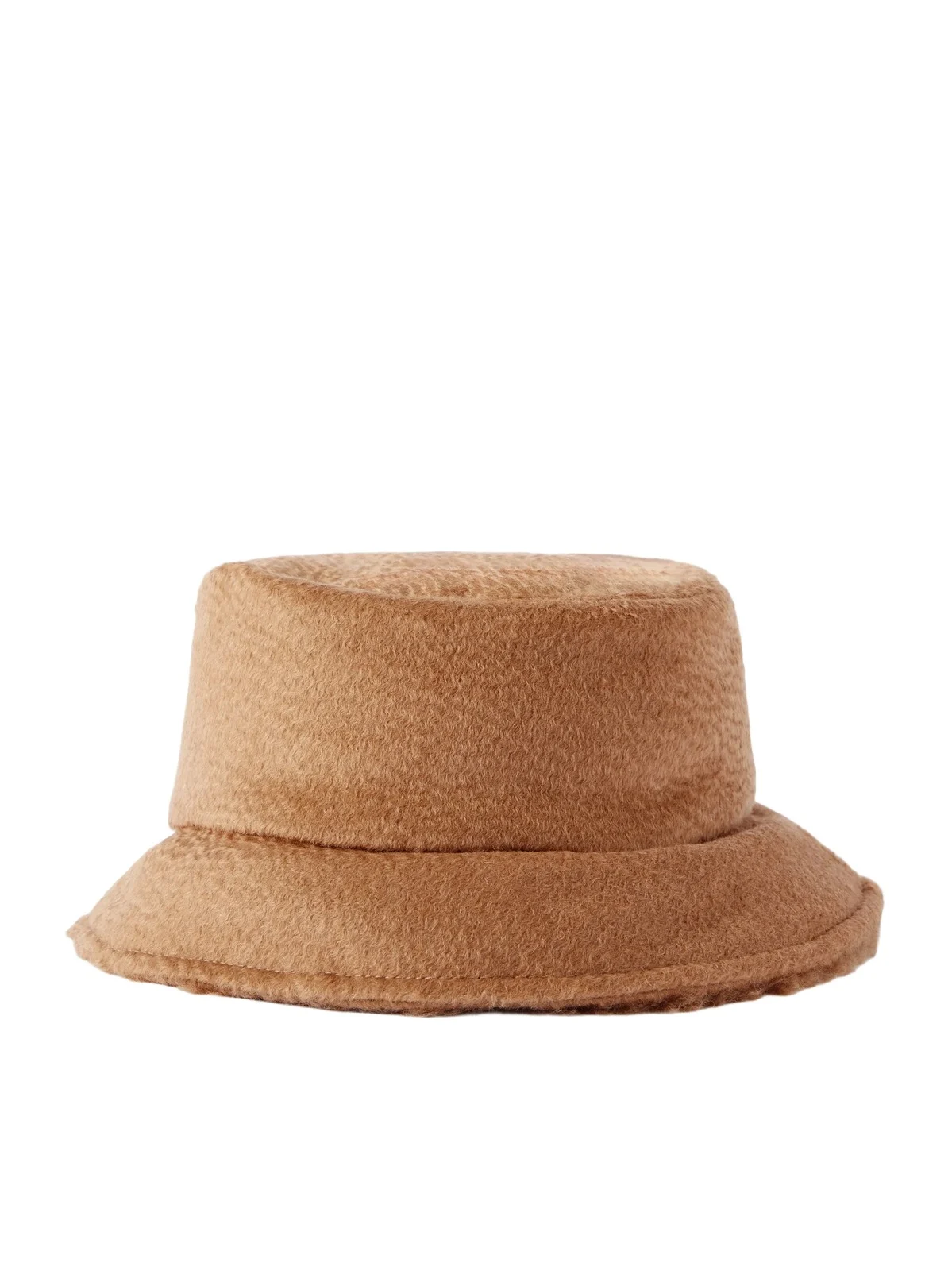Max Mara Fiducia Teddy Camel-hair Bucket Hat