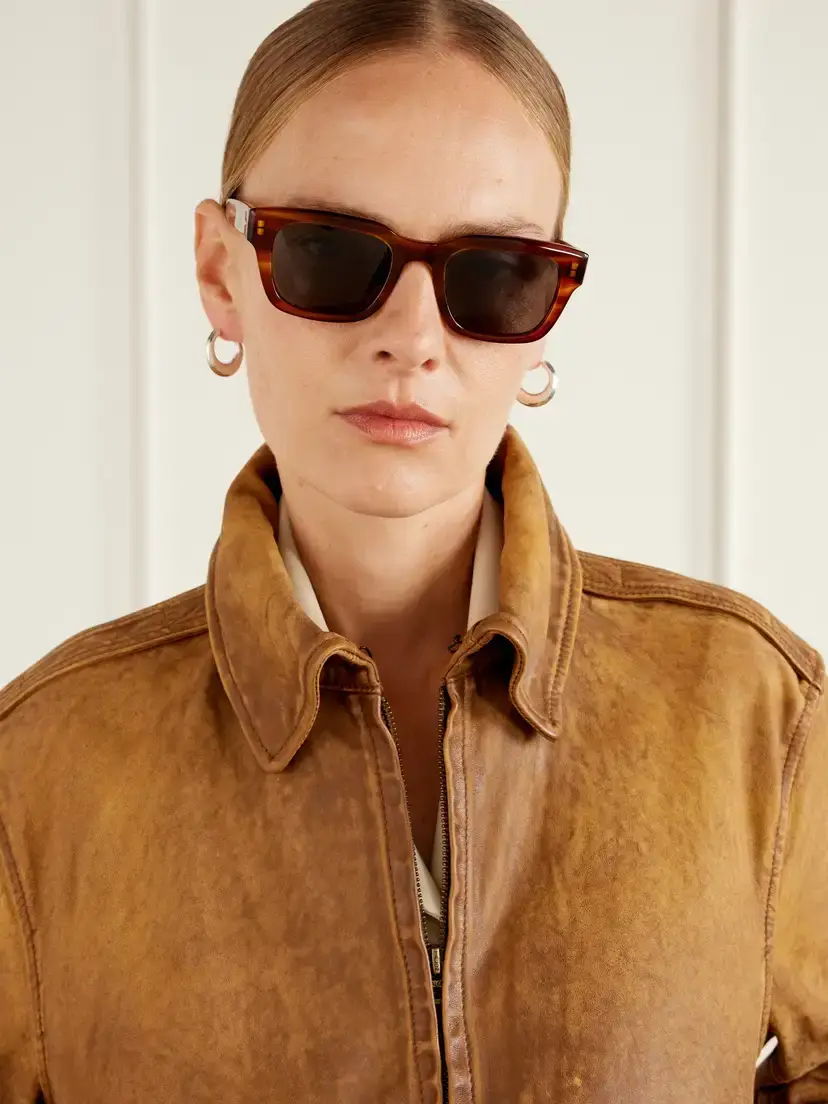 BARTON PERREIRA Butzi Havana D-frame Acetate Sunglasses | Thumbnail 2 BARTON PERREIRA Butzi Havana D-frame Acetate Sunglasses | Thumbnail 2