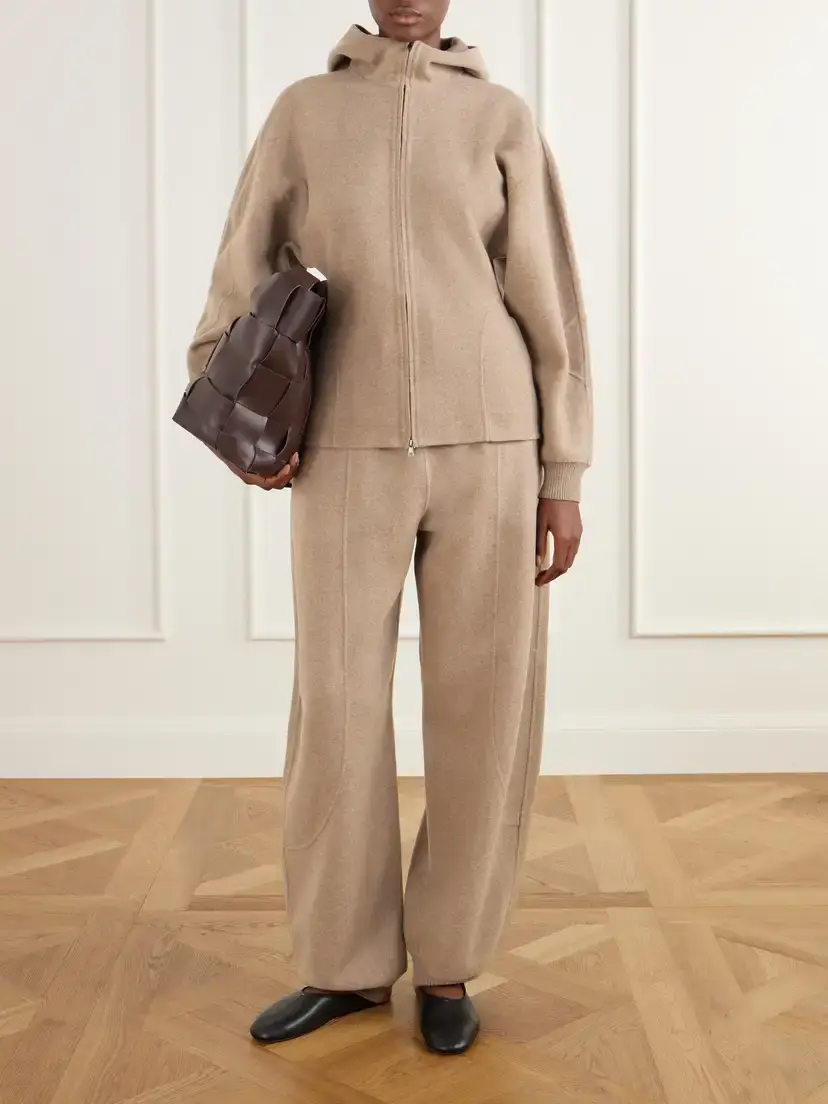 Max Mara Cesto Paneled Wool-blend Tapered Pants | Thumbnail 2