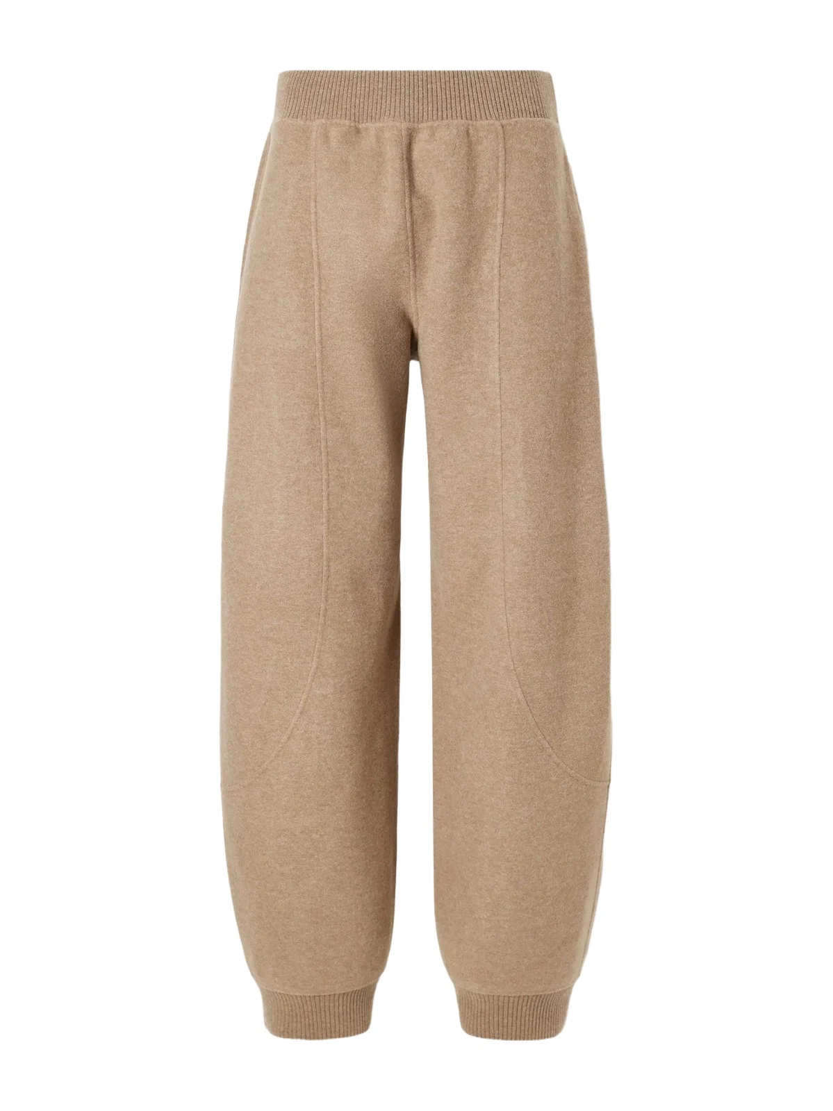 Max Mara Cesto Paneled Wool-blend Tapered Pants