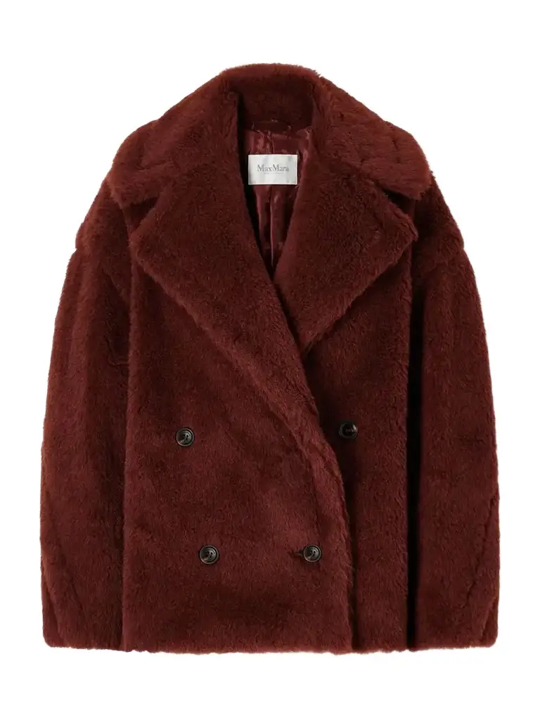 Max Mara Malcuno Alpaca, Virgin Wool And Silk-blend Coat