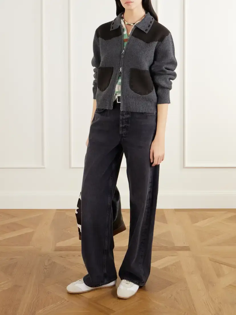 Guest In Residence Saddle Up! Wool And Cashmere-blend Jacket | Thumbnail 2 Guest In Residence Saddle Up! Wool And Cashmere-blend Jacket | Thumbnail 2